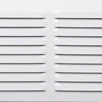 Grelha Maxmat Aluminio Lacada Branca 10x20cm Grelha Maxmat Aluminio Lacada Branca 10x20cm
