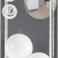 Batente Porta Adesivo 33mm Branco 6un Batente Porta Adesivo 33mm Branco 6un
