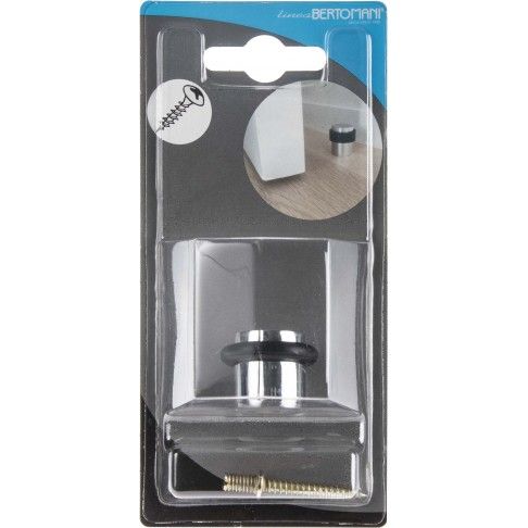 Batente Porta 20mm 6un Latão Niquelado Batente Porta 20mm 6un Latão Niquelado