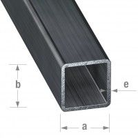 Tubo Quadrado Aço 12x12mm 2m Tubo Quadrado Aço 12x12mm 2m