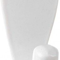 Gancho Simples Alumínio Branco 40mm Gancho Simples Alumínio Branco 40mm