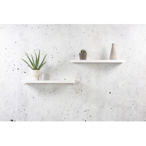 Prateleira Fixação Invisível 3,8x80x23,5cm Branco Prateleira Fixação Invisível 3,8x80x23,5cm Branco