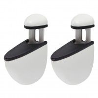 Clip Select Branco Mate 2 unidades Clip Select Branco Mate 2 unidades