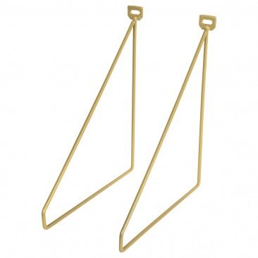 Poleia 5mm 24x26.5cm Dourado 2 unidades