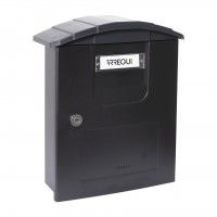 Caixa Correio Costa Pvc Preto Caixa Correio Costa Pvc Preto