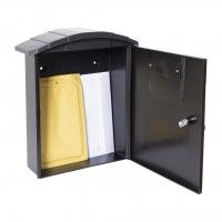 Caixa Correio Costa Pvc Preto Caixa Correio Costa Pvc Preto