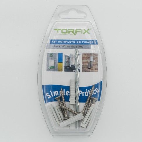 Bucha Universal 6 Com Parafuso Inox 4,5x40 Bl6 Bucha Universal 6 Com Parafuso Inox 4,5x40 Bl6