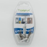 Bucha Universal 6 Com Parafuso Inox 4,5x40 Bl6 Bucha Universal 6 Com Parafuso Inox 4,5x40 Bl6