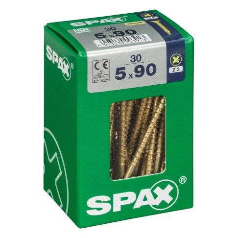 Parafuso Cabeça Plana Yelox 5x90 L 30un Parafuso Cabeça Plana Yelox 5x90 L 30un