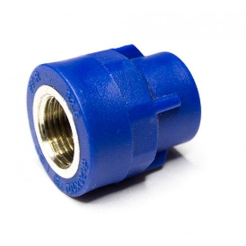 Casquilho F Ppr D25x1/2' Azul Casquilho F Ppr D25x1/2' Azul