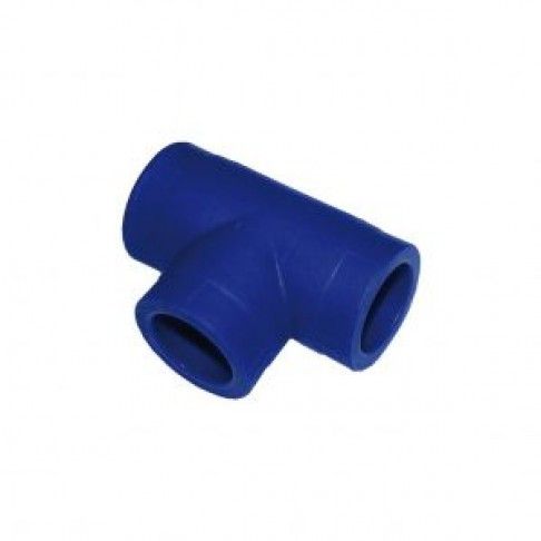 Tê Ppr D25x25x25 Azul Tê Ppr D25x25x25 Azul