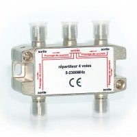 Repartidor Coaxial 4 Saidas Repartidor Coaxial 4 Saidas