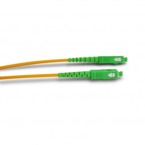 Cabo Fibra Ótica Monomado Laranja 2m Cabo Fibra Ótica Monomado Laranja 2m