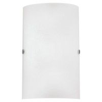 Aplique Troy 3 Nickel Mate/Branco Aplique Troy 3 Nickel Mate/Branco