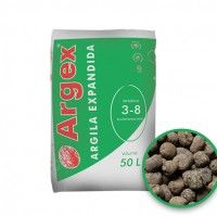 Argila Expandida Argex Granulada 3/8 50lt Argila Expandida Argex Granulada 3/8 50lt