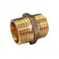 Casquilho Latão M/M 1/2" Casquilho Latão M/M 1/2"