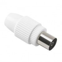 Conector Tv Fêmea Reto 9.5mm Conector Tv Fêmea Reto 9.5mm