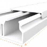 Calha 30x10mm Branco Calha 30x10mm Branco