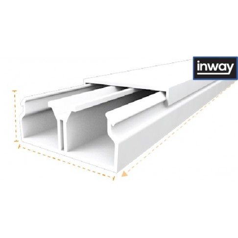 Calha 30x10mm Branco Calha 30x10mm Branco