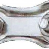 Cerra-Cabos Plano Dp Zincado Até 3mm 2un Cerra-Cabos Plano Dp Zincado Até 3mm 2un