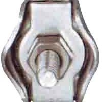 Passa-Cabos Simples Galvanizado 4mm 2un Passa-Cabos Simples Galvanizado 4mm 2un