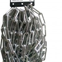 Corrente Elo Longo Zincado C-20 2mm 5m Corrente Elo Longo Zincado C-20 2mm 5m