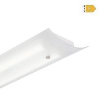 Armadura Led Vidro Fosco 2x14w 90cm Armadura Led Vidro Fosco 2x14w 90cm