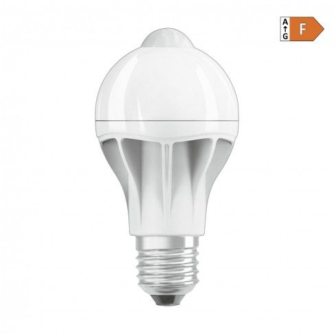 Lâmpada OSRAM A60 E27 806lm 2700k Sens Mov 9w Lâmpada OSRAM A60 E27 806lm 2700k Sens Mov 9w
