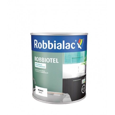 Tinta Interior Robbiotel Branca Mate 0,75l Tinta Interior Robbiotel Branca Mate 0,75l