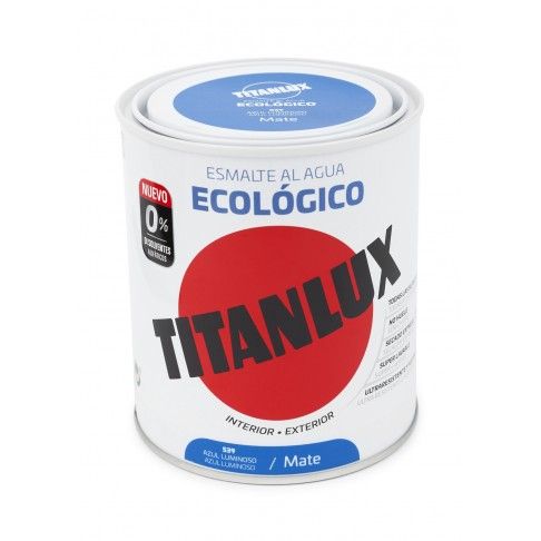Esmalte Eco Multis Aqua Mate Azul Lu 0,75l Esmalte Eco Multis Aqua Mate Azul Lu 0,75l
