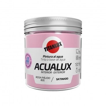 Tinta Acualux Acetinado Rosa Palido 75ml