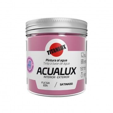 Tinta Acualux Acetinado Fucsia 75ml