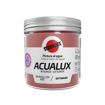 Tinta Acualux Acetinado Vermelho 75ml