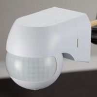 Sensor Movimento 180º Branco Sensor Movimento 180º Branco
