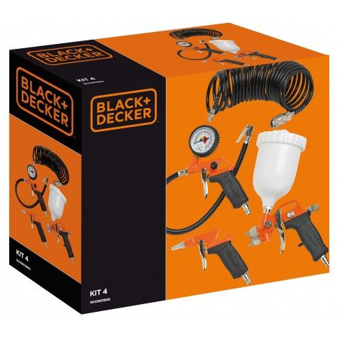 Kit Ar Comprimido 4 Peças B&D Kit Ar Comprimido 4 Peças B&D