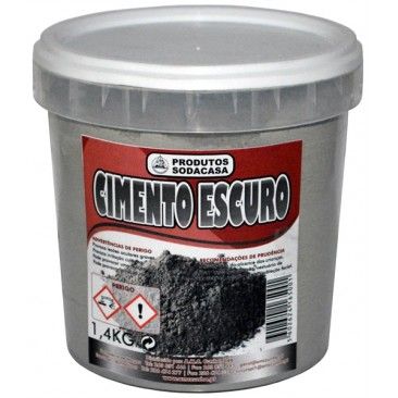 Cimento Escuro Balde 1,4kg