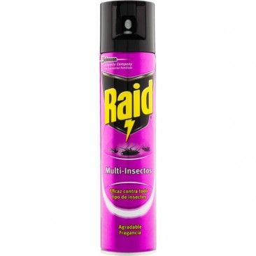 Inseticida Aerosol Raid Multi-Insectos 400ml