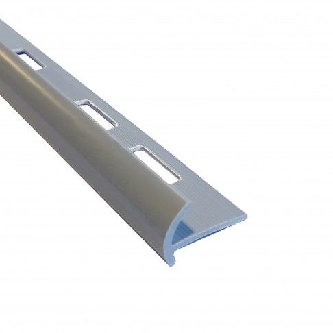 Perfil Pvc 10mm 2.6m Cinza Perfil Pvc 10mm 2.6m Cinza