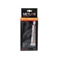 Kit Cordão Redondo D10 Preto 2,5m Kit Cordão Redondo D10 Preto 2,5m