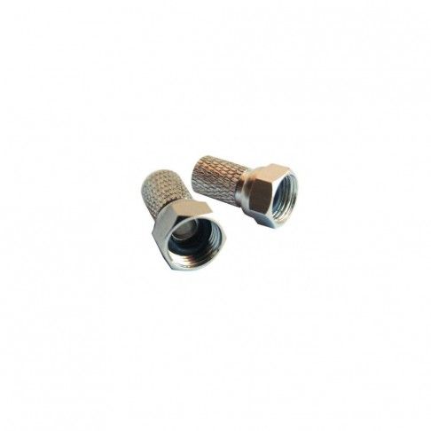 Conectores F Sextavados C/Oring 25un Conectores F Sextavados C/Oring 25un