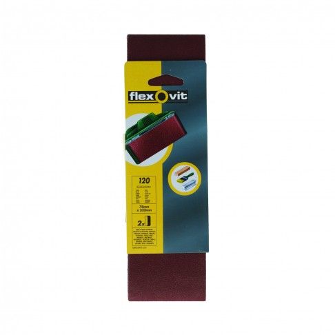 Cinta Lixa Grão 120 75x533mm 2un Cinta Lixa Grão 120 75x533mm 2un