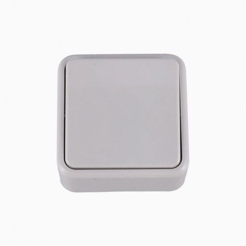 Pack 3 Interruptores Saliente Branco Pack 3 Interruptores Saliente Branco