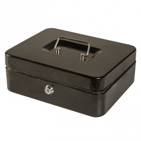 Mini Cofre Mecânico 9x25x20cm Preto Mini Cofre Mecânico 9x25x20cm Preto