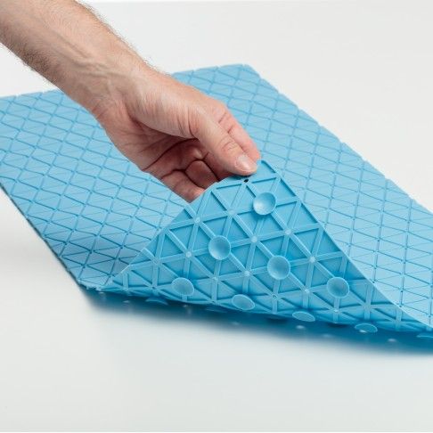 Tapete Diamond 72x36cm Azul Tapete Diamond 72x36cm Azul