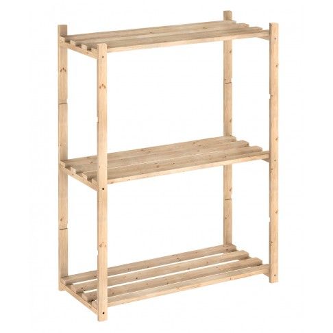Estante Pinho 3 prateleiras 922x300x650mm Estante Pinho 3 prateleiras 922x300x650mm