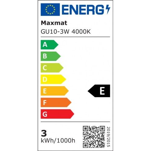 Lâmpada Led Gu10 3w 4000k 282lm 2un Lâmpada Led Gu10 3w 4000k 282lm 2un
