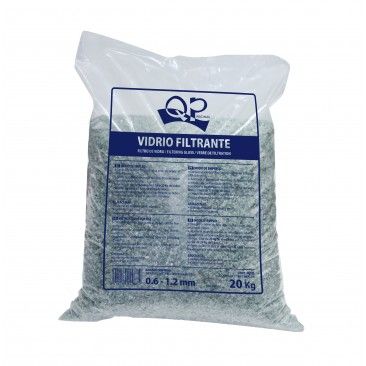 Vidro Filtrante 0,6-12mm 20kg