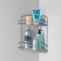 Estante Canto Onda 2 prateleiras 22x22x35cm Estante Canto Onda 2 prateleiras 22x22x35cm
