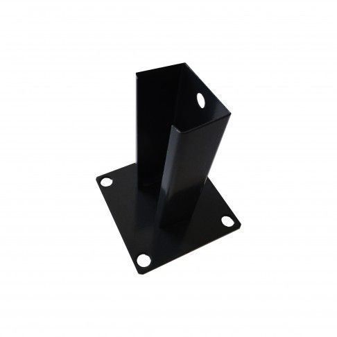 Base P/Poste 60x40mm Cinza Base P/Poste 60x40mm Cinza
