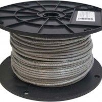 Cabo De Aço Galvanizado Ver 4mm 1m Cabo De Aço Galvanizado Ver 4mm 1m